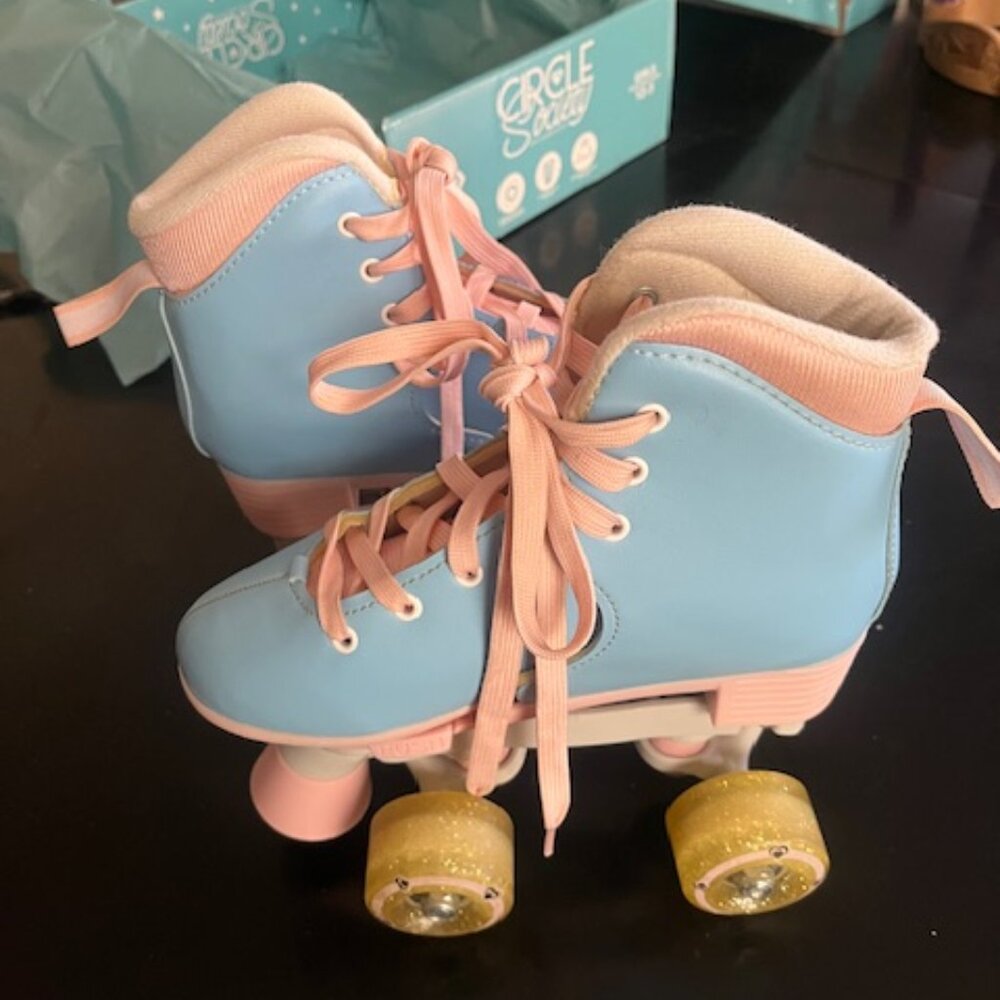 Circle Society Adjustable Kids Rollers Skates 12-3